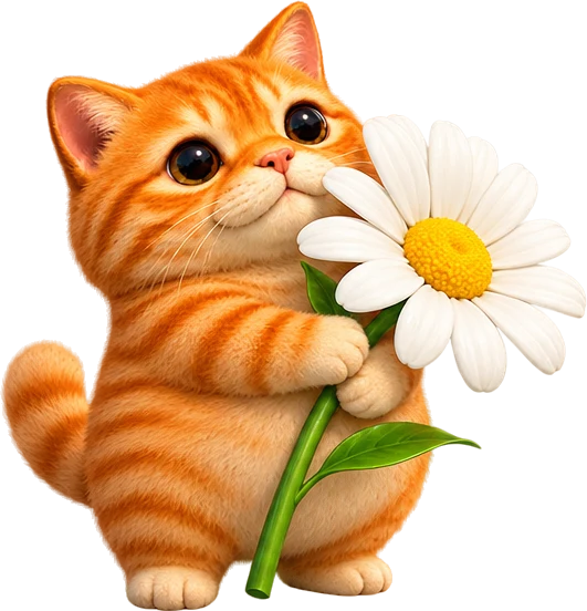 CET hugging a big daisy